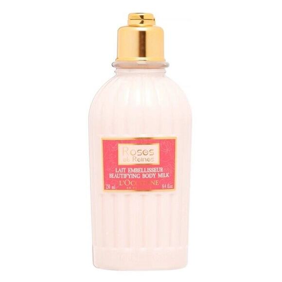 L'Occitane Roses et Reines Beautifying Body Milk Lotion 8.4 oz HTF RARE